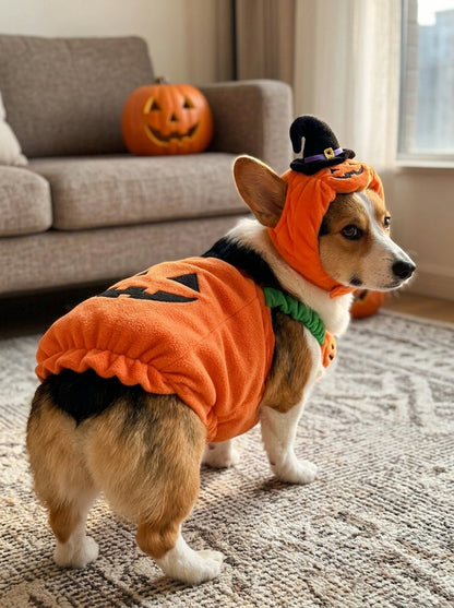 Faunzy™ Pumpkin Dog Costume